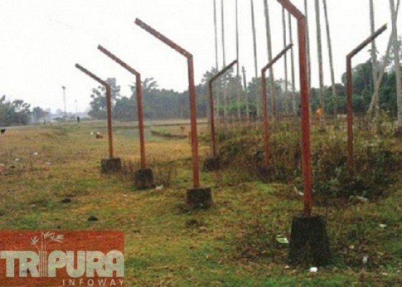 Dhalai administration orders to complete the fencing work in next 4 months Dhalai administration orders to complete the fencing work in next 4 months